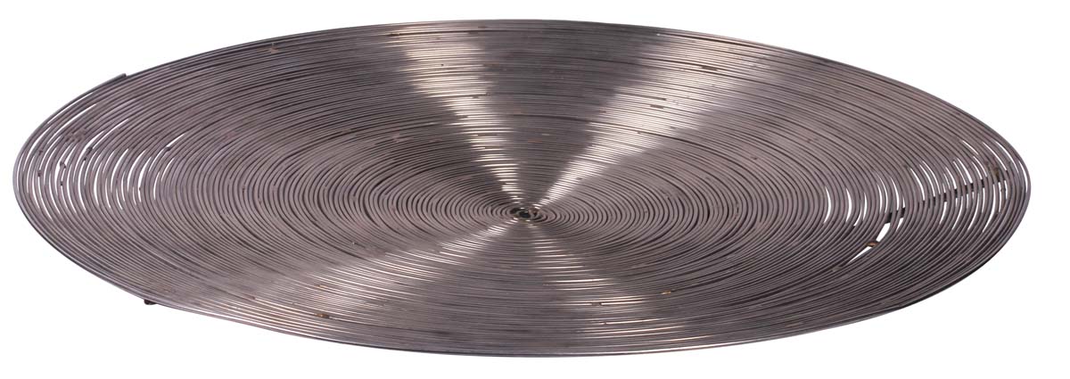 16” Round Metal Trivet with Tri-Stand - Silver Color - Wired Dining / Kitchen Essentials - Buy in Bulk Wholesale